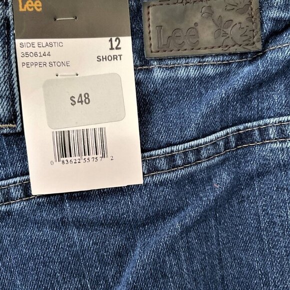 LEE RELAXED FIT SIDE ELASTIC JEANS PEPPERSONE 12S - Picture 7 of 9